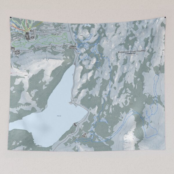 Item preview, Kirkwood Cross Country Trail Map designed and sold by Mapsynergy.