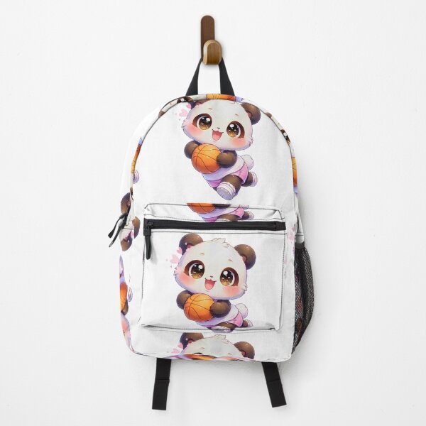 Item preview, Kawaii Panda Playing Basketball. designed and sold by Lylysun.