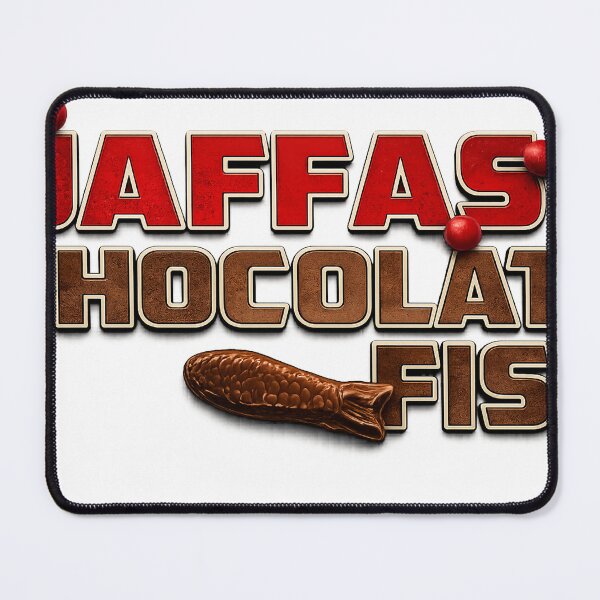 Item preview, Jaffas & Chocolate Fish Logo designed and sold by J3N53NZ.