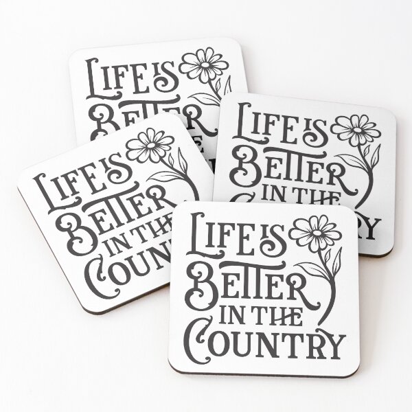 Item preview, Life Is Better In The Country designed and sold by Texas Southern Studio.