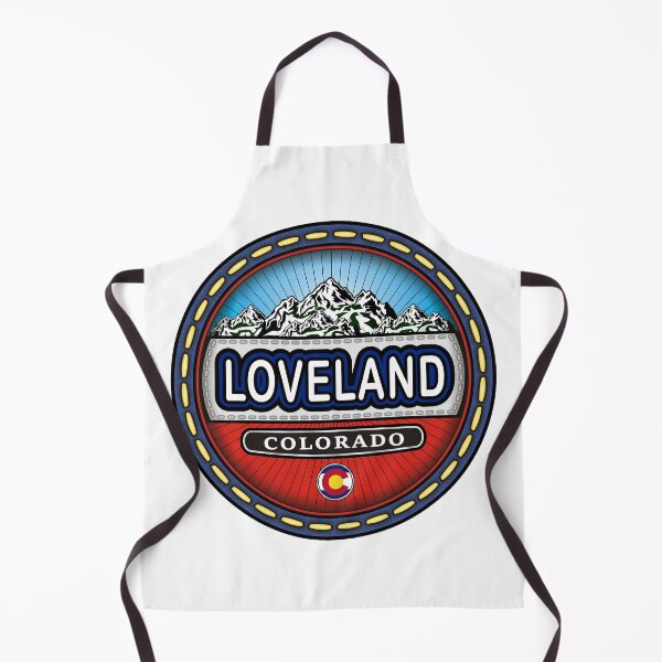 Item preview, Loveland Colorado stitching effect emblem designed and sold by studioss76.