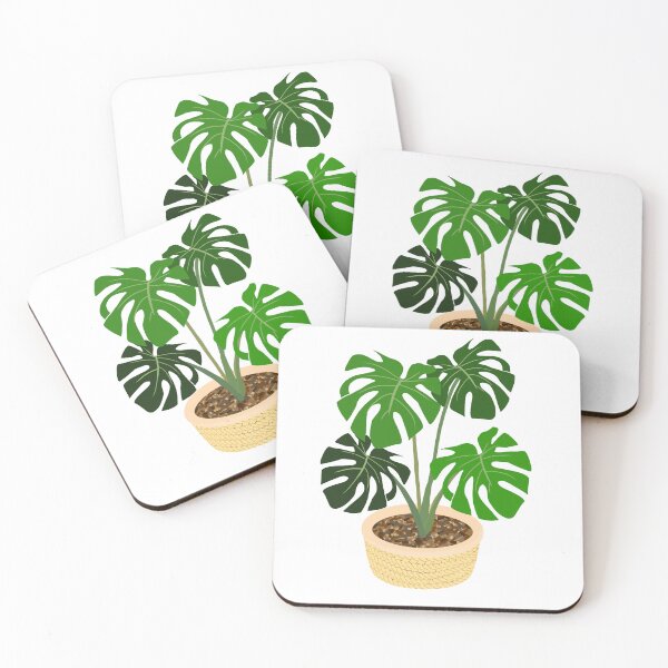 Item preview, Potted Monstera Deliciosa Tropical Houseplant designed and sold by MigWhimsy.