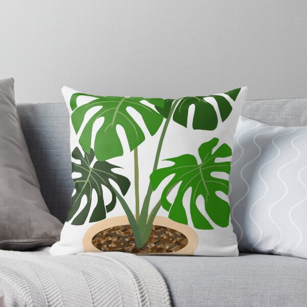 Item preview, Potted Monstera Deliciosa Tropical Houseplant designed and sold by MigWhimsy.