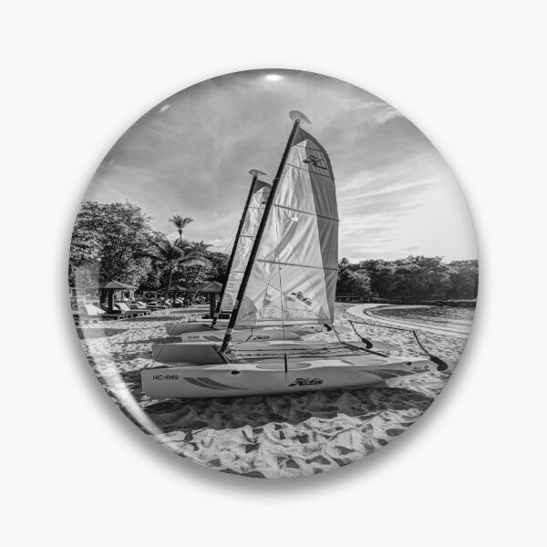 Item preview, St Lucia Catamaran Monochrome designed and sold by Londonimages.