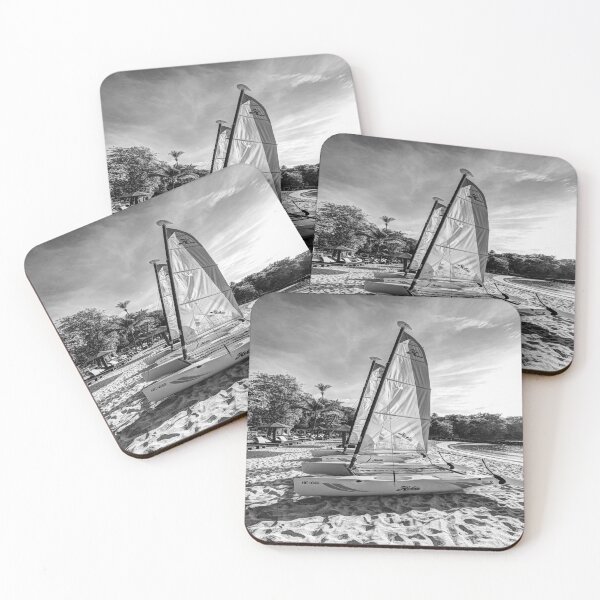 Item preview, St Lucia Catamaran Monochrome designed and sold by Londonimages.
