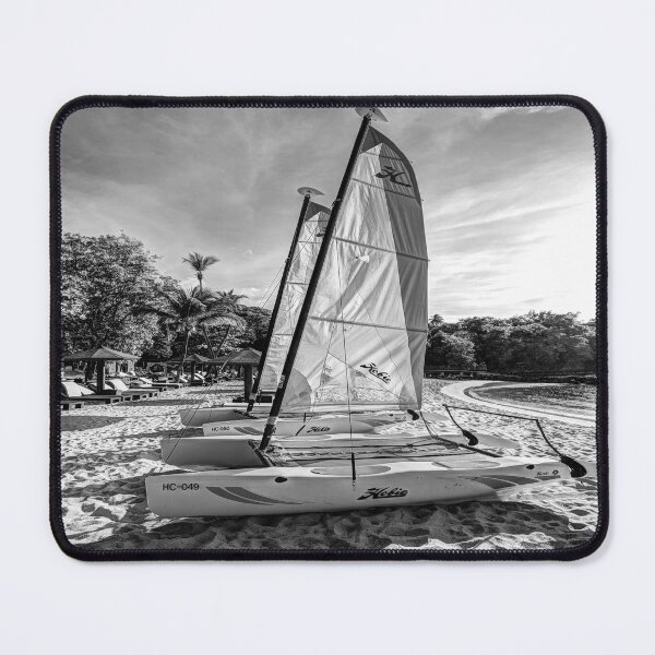 Item preview, St Lucia Catamaran Monochrome designed and sold by Londonimages.