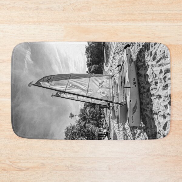 Item preview, St Lucia Catamaran Monochrome designed and sold by Londonimages.