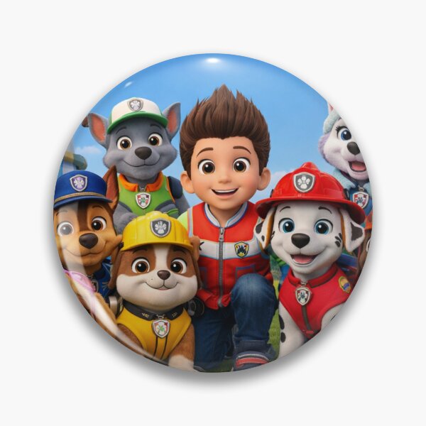 Item preview, Cute Rescue Puppy Team Adventure – Kids Cartoon Dog Squad Illustration designed and sold by Hugoschael.