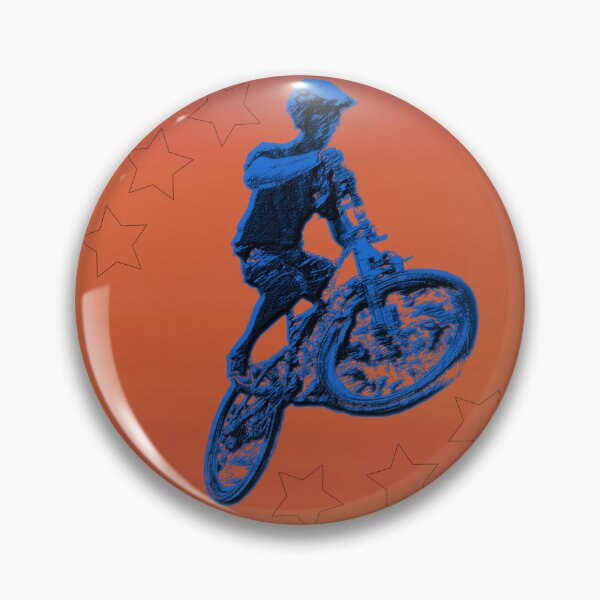 Item preview, Mountain Bike Rider Jumping in Fun Park – High‑Energy MTB Action Design designed and sold by pixperienz4u.