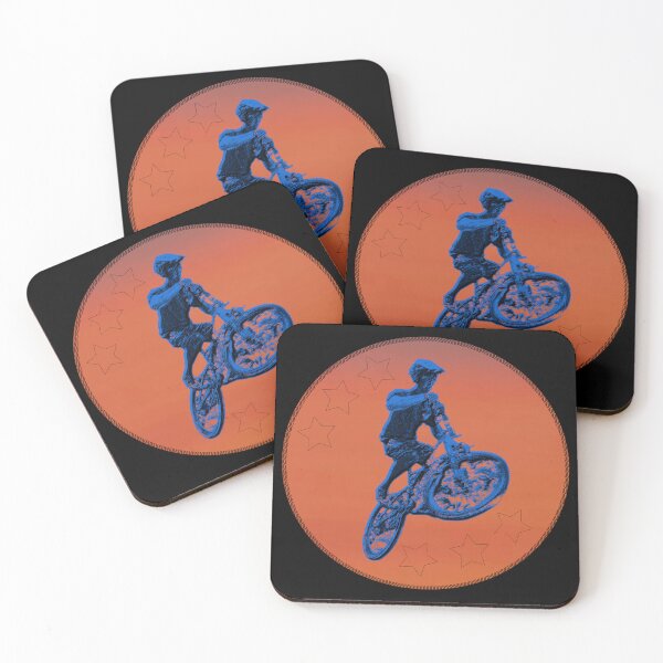 Item preview, Mountain Bike Rider Jumping in Fun Park – High‑Energy MTB Action Design designed and sold by pixperienz4u.