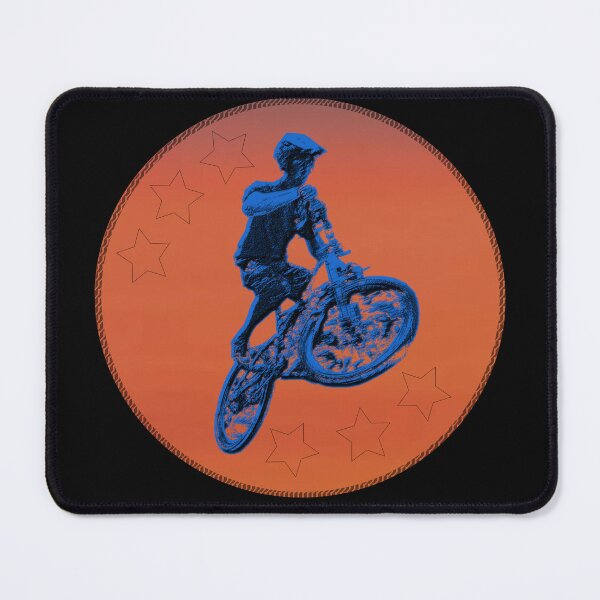 Item preview, Mountain Bike Rider Jumping in Fun Park – High‑Energy MTB Action Design designed and sold by pixperienz4u.
