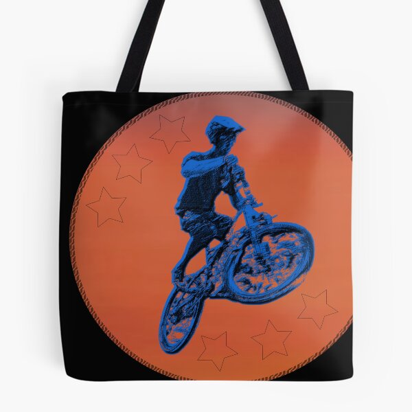 Item preview, Mountain Bike Rider Jumping in Fun Park – High‑Energy MTB Action Design designed and sold by pixperienz4u.