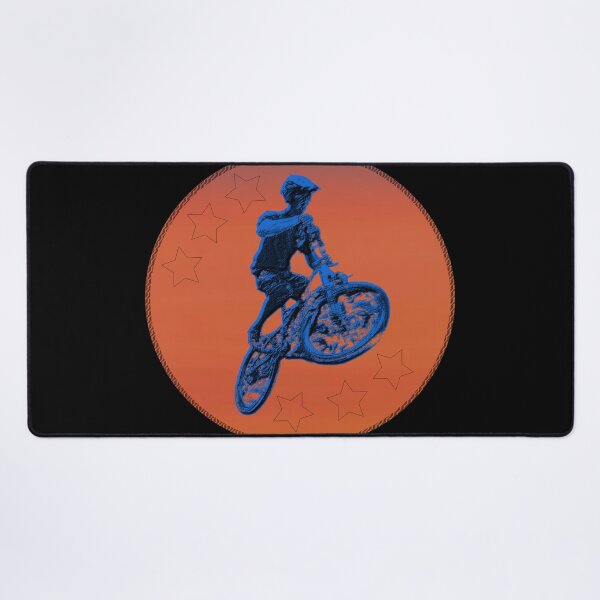 Item preview, Mountain Bike Rider Jumping in Fun Park – High‑Energy MTB Action Design designed and sold by pixperienz4u.