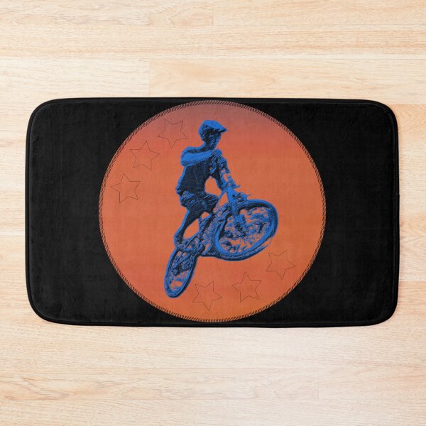 Item preview, Mountain Bike Rider Jumping in Fun Park – High‑Energy MTB Action Design designed and sold by pixperienz4u.
