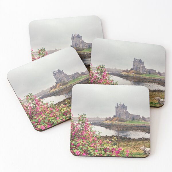 Item preview, Dunguaire Castle in Bloom, Galway Bay Ireland designed and sold by AshleyMobleyArt.