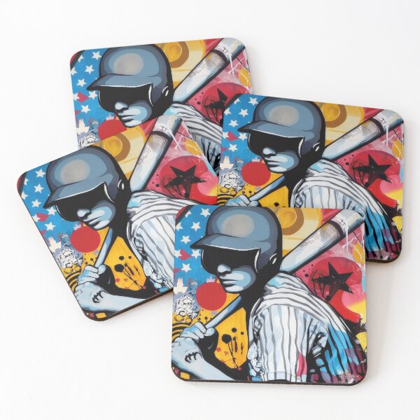 Item preview, Pop Art Baseball Player Illustration designed and sold by drizzd.