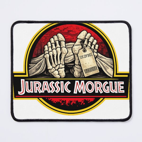 Item preview, Jurassic Morgue - Dead Dino designed and sold by Inappropriate Ink.