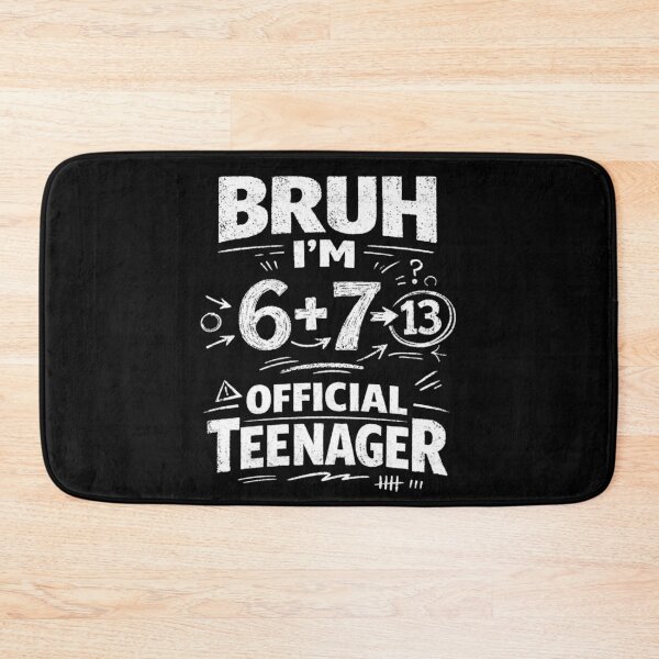 Item preview, 13th Birthday Shirt Funny Meme 6 7 Birthday 13 for Teen Boys  designed and sold by FreshVibe Prints.