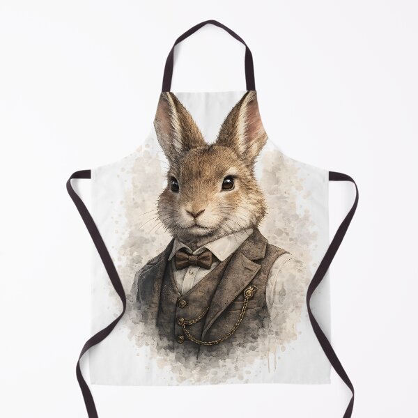 Item preview, Cute Rabbit Portrait Modern Animal Art designed and sold by giachem99.