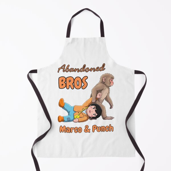 Item preview, Abandoned Bros Funny Anime Parody T-Shirt – Marco and Monkey Chibi Tee – Dark Humor Anime Gift Shirt designed and sold by marcopoloirl.