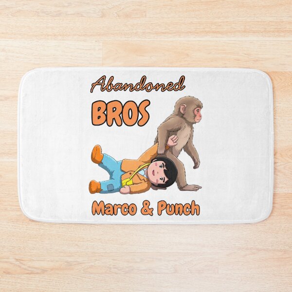 Item preview, Abandoned Bros Funny Anime Parody T-Shirt – Marco and Monkey Chibi Tee – Dark Humor Anime Gift Shirt designed and sold by marcopoloirl.