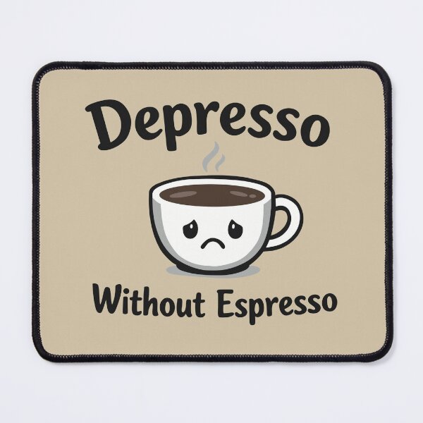 Item preview, Depresso without espresso coffee designed and sold by ChunkByChunk.