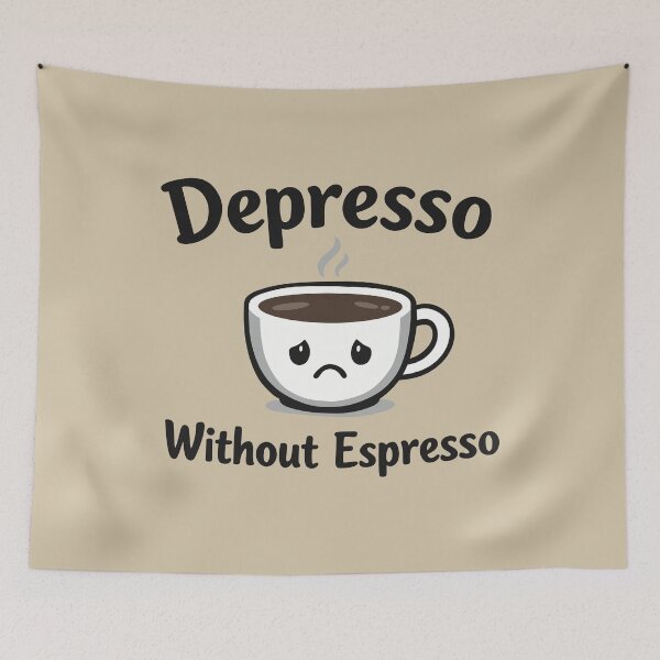 Item preview, Depresso without espresso coffee designed and sold by ChunkByChunk.