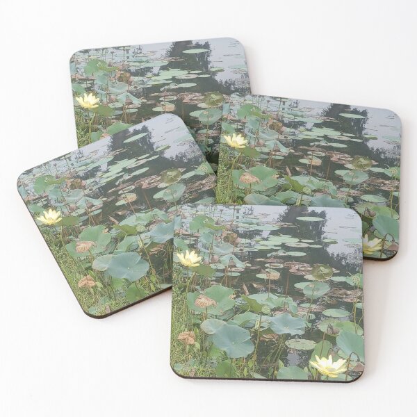 Item preview, Waterlilies on a Pond Photo designed and sold by chucktownjax.