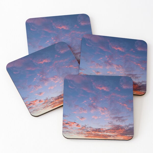 Item preview, Fluffy orange clouds at golden hour designed and sold by Wakey05.
