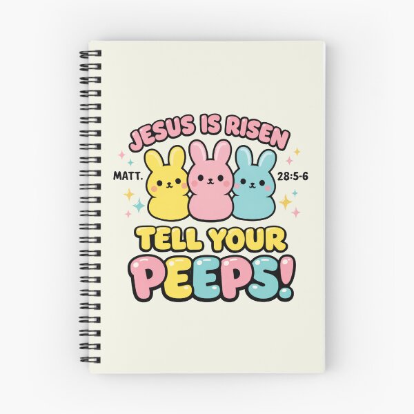 Item preview, Tell Your Peeps Easter: He Is Risen, Funny Easter Day, Cute Bunny 2 designed and sold by Naviiraart.