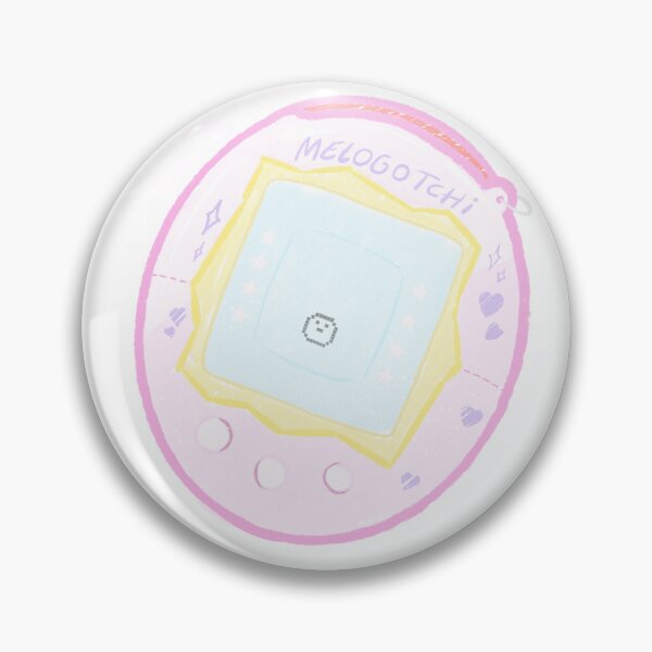 Item preview, cute pastel pink Tamagotchi designed and sold by MeloxineStore.
