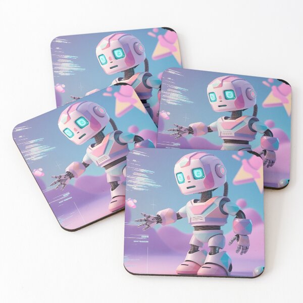Item preview, Vaporwave-style cyborg 6 designed and sold by Neon G.