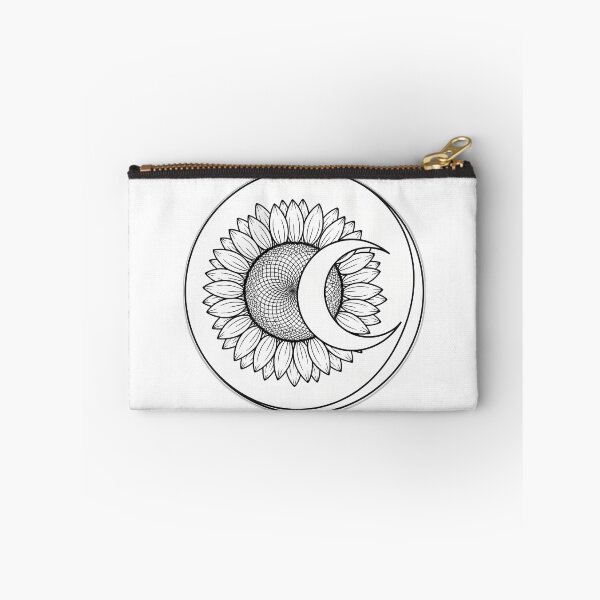 Item preview, Flat Moon Sunflower Crest designed and sold by pumsquare.