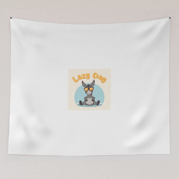 Item preview, Donkey, fun, sunglasses, relaxation, Lazy Day designed and sold by LOGANIM.