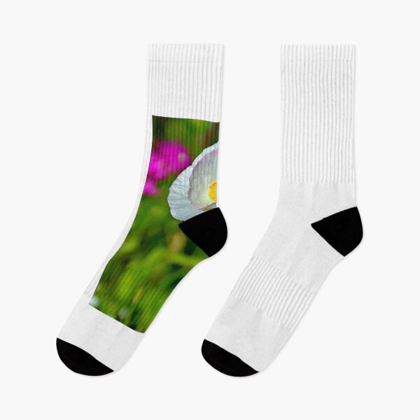 Item preview, White Poppy Wildflower, Summer Meadow designed and sold by AMacGPhilly.