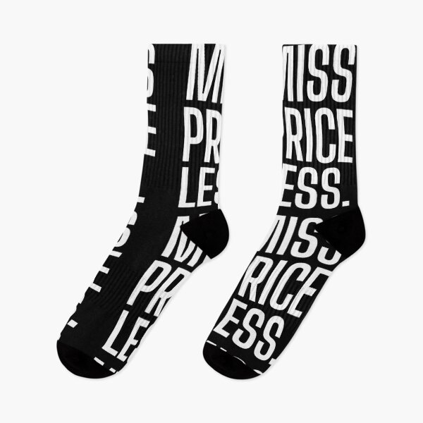 Item preview, Miss Priceless – Bold Statement Black Background designed and sold by Magic Love Art Print.