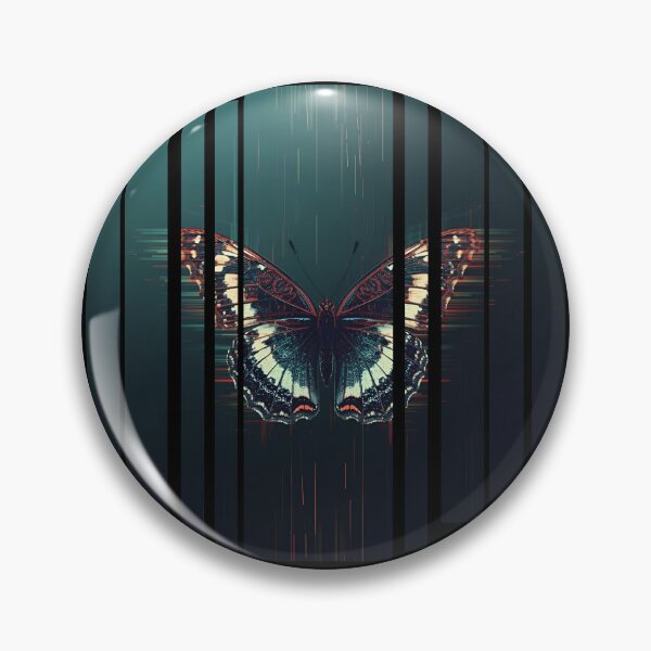 Item preview, Butterfly glitching mid-flight 2 designed and sold by Neon G.