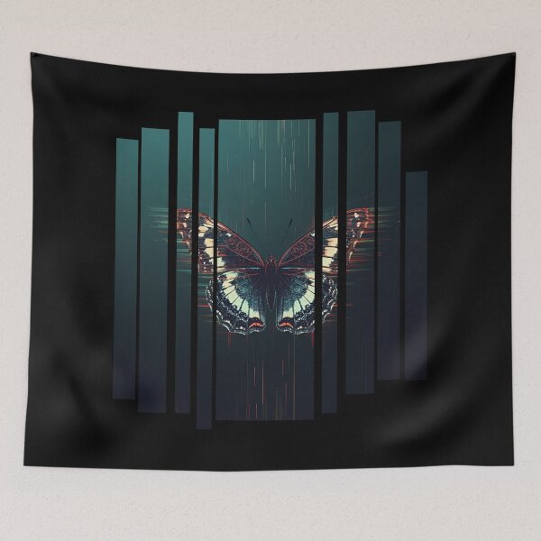 Item preview, Butterfly glitching mid-flight 2 designed and sold by Neon G.
