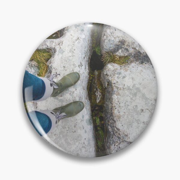 Item preview, Standing on the Ancient Burren, County Clare Ireland designed and sold by AshleyMobleyArt.