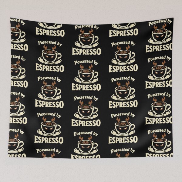 Item preview, Possessed By Espresso designed and sold by ChunkByChunk.