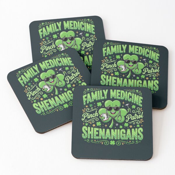 Item preview, Family Medicine St Patricks Day Practitioner Nurse Caregiver  designed and sold by FreshVibe Prints.