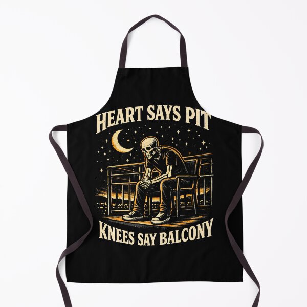 Item preview, heart says pit knees say balcony designed and sold by jolihanot.
