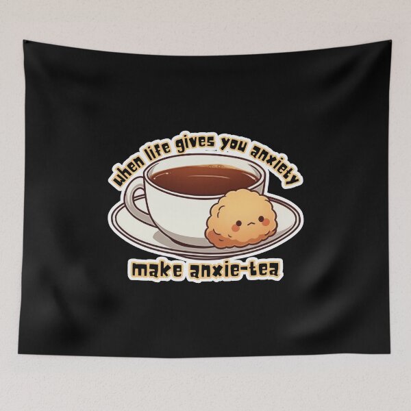 Item preview, Torvi Larkmere - when life gives you anxiety, make anxie-tea designed and sold by Newdlebobs.