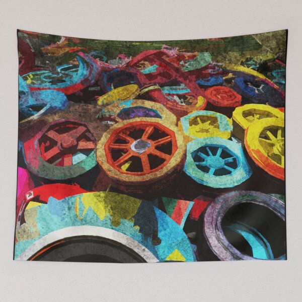 Item preview, Abstract wheels designed and sold by kinpirks.