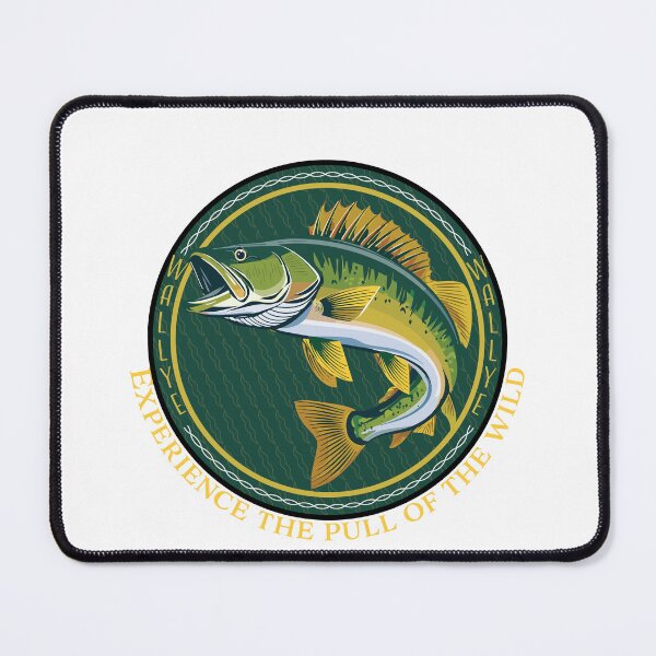 Item preview, Copy of Copy of Bass fishing Illustration "Walleye Fisherman" designed and sold by Art-Horizon.