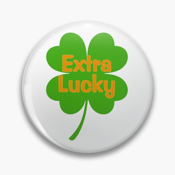 Item preview, Extra Lucky - St Patrick's Day Four Leaf Clover designed and sold by piercejackson.