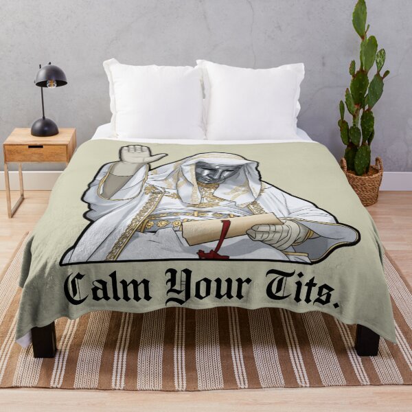 Item preview, King Baldwin: Calm Your Tits designed and sold by muskitt.