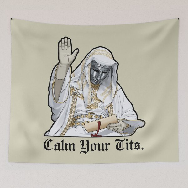 Item preview, King Baldwin: Calm Your Tits designed and sold by muskitt.