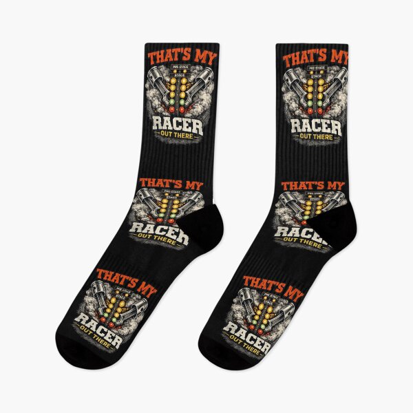 Item preview, That’s My Racer Out There Drag Racing Race Day Drag Strip  designed and sold by CarantinedChaos.