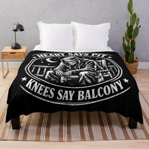 Item preview, heart says pit knees say balcony designed and sold by jolihanot.
